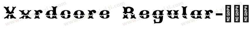 Xxrdcore Regular字体转换